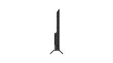 Load image into Gallery viewer, The Skyworth 4K UHD TV is designed with a minimal depth and two sturdy feet for placement on a shelf or stand top.
