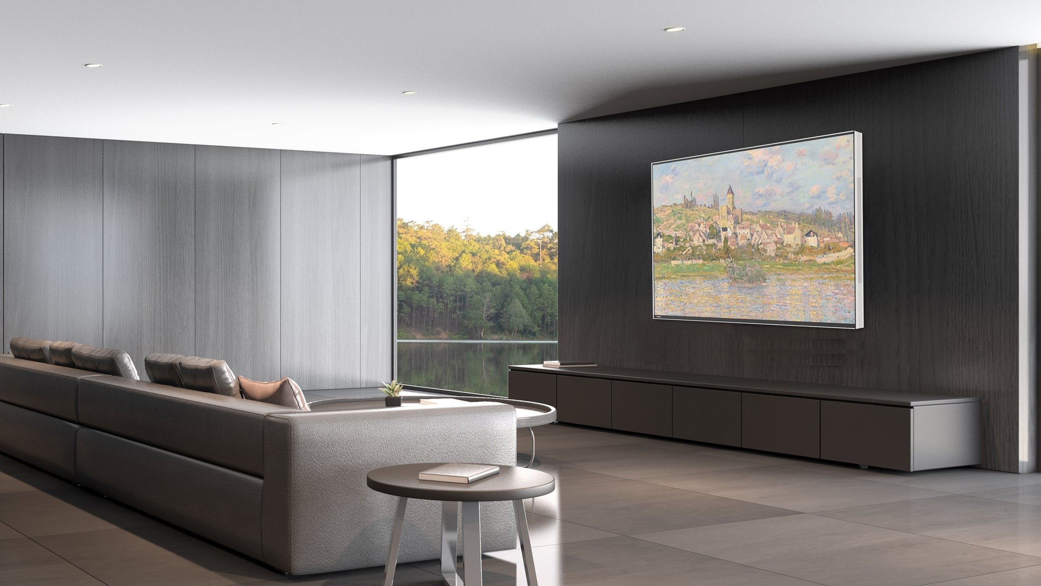 C1 Canvas Art™ TV QLED+ 4K UHD | Google TV – SKYWORTH North