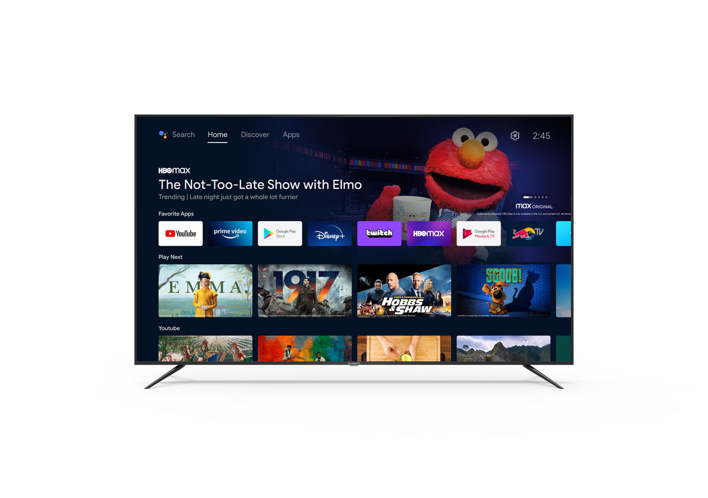 75UD6200 Series 4K Android TV
