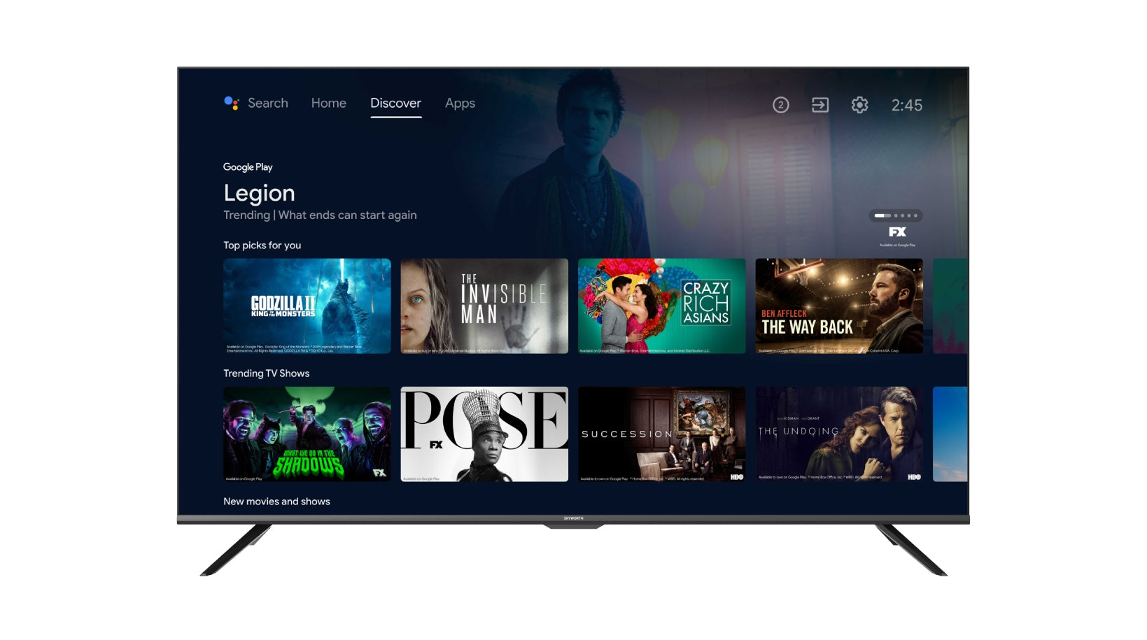 UC7500 Series 4K Android TV – SKYWORTH North America